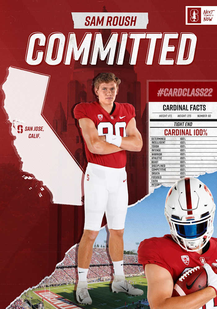 Sam Roush is the Cardinal's top commit in 2022.